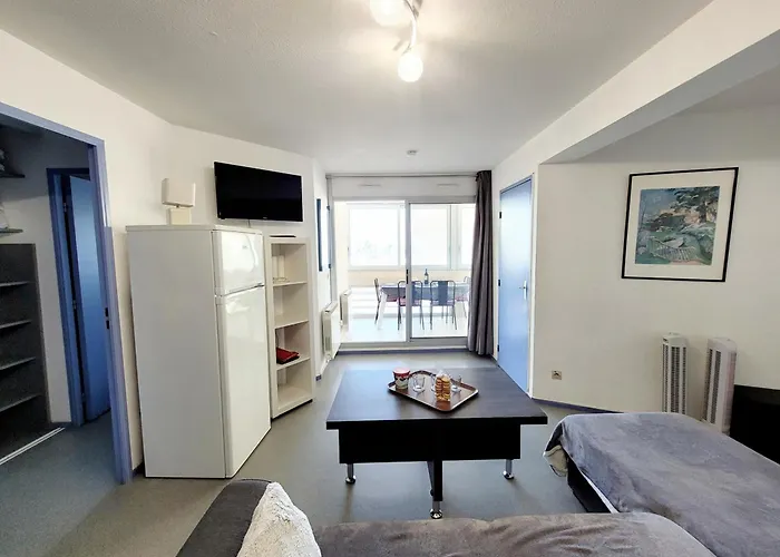 - T3 Pour 6 Pers. Avec Piscine Et Parking - Fr-1-794-153 Apartman Canet-en-Roussillon