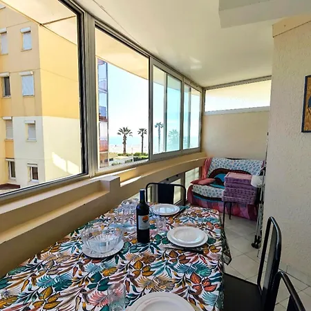 - T3 Pour 6 Pers. Avec Piscine Et Parking - Fr-1-794-153 Canet-en-Roussillon