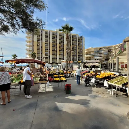 Appartamento - T3 Pour 6 Pers. Avec Piscine Et Parking - Fr-1-794-153 Canet-en-Roussillon